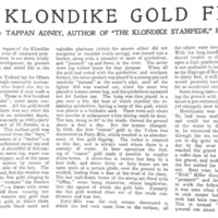 &quot;The Klondike Gold Fields&quot; Collier&#039;s Weekly, December 1899